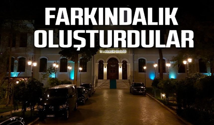 DUMANSIZ BİR HAYAT İÇİN BİLECİK VALİLİĞİNDEN MAVİ IŞIK