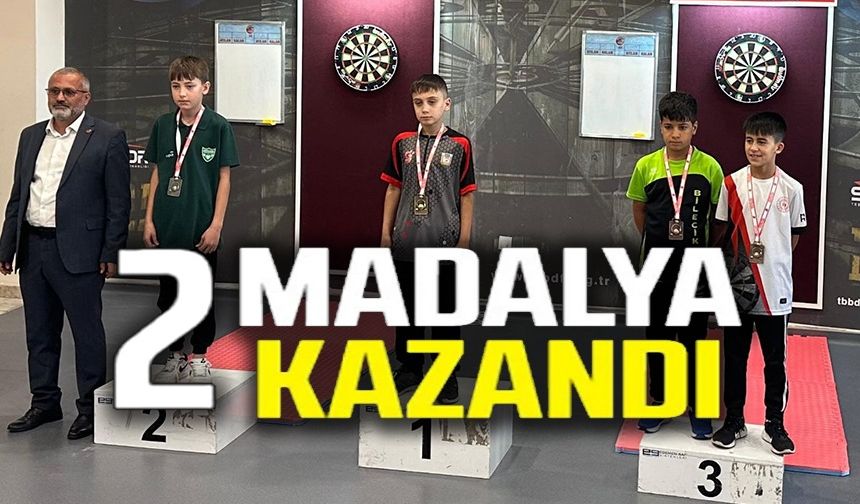 BİLECİKLİ SPORCU GÜNEY CEBELİ ANKARA'DA 2 MADALYA KAZANDI