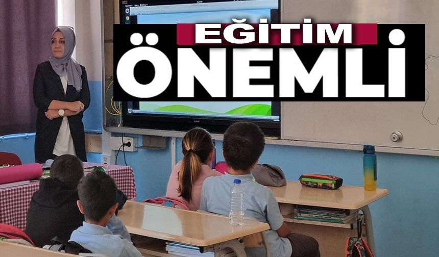 ÖĞRENCİLERE SU TASARRUFU EĞİTİMİ VERİLDİ