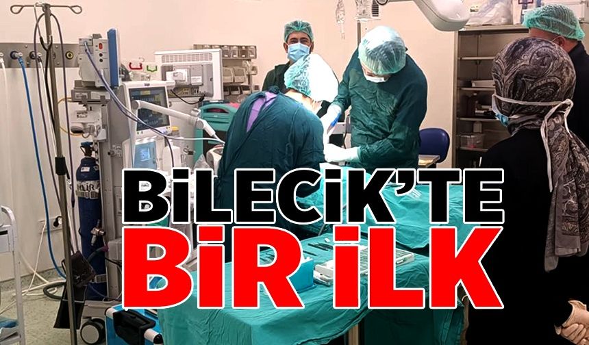 BOZÜYÜK'TE İLK GENEL ANESTEZİ ALTINDA DİŞ TEDAVİSİ YAPILDI