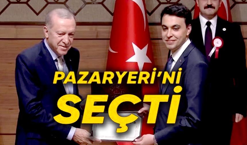 110’UNCU DÖNEMİ BİRİNCİLİKLE BİTİREN KAYMAKAM PAZARYERİ'Nİ SEÇTİ