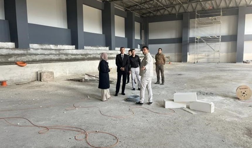 MODERN KAPALI SPOR SALONU KAZANDIRILIYOR