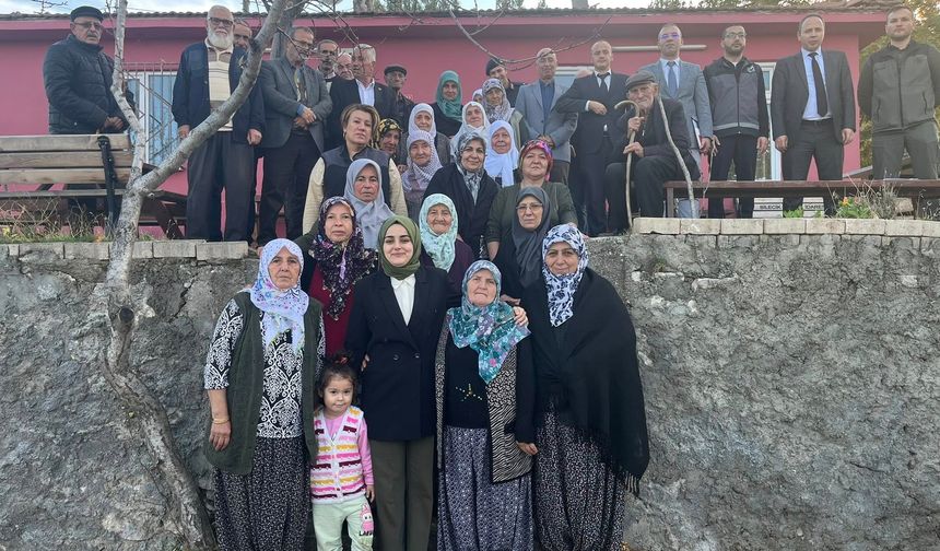 KAYMAKAM KILIÇ KÖY HALKIYLA BİR ARAYA GELDİ