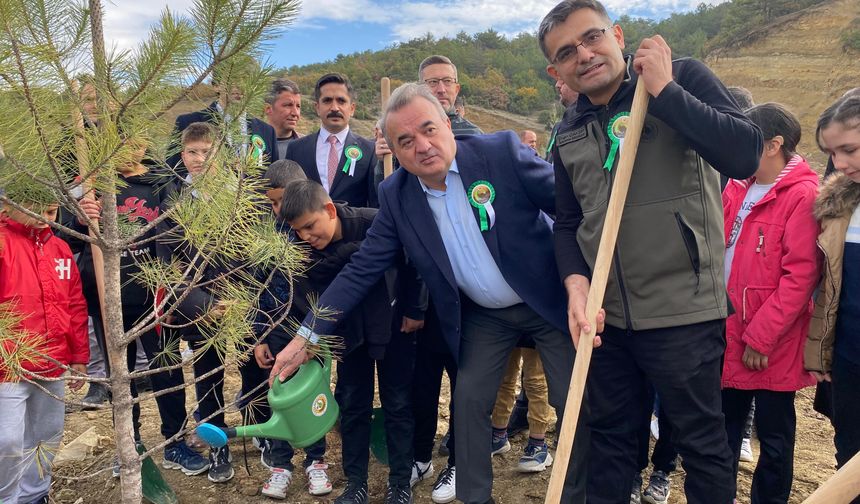 YEŞİL VATANIN YENİ FERTLERİ TOPRAKLA BULUŞTU