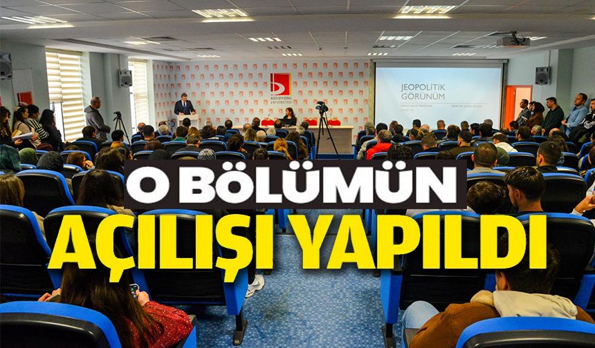 BŞEÜ’DE TARİH BÖLÜMÜ AÇILIŞ DERSİ GERÇEKLEŞTİRİLDİ