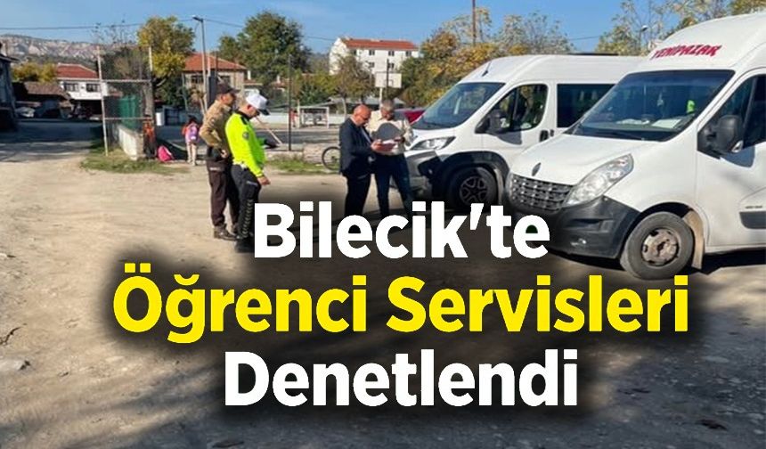 ÖĞRENCİ SERVİSLERİ DENETLENDİ