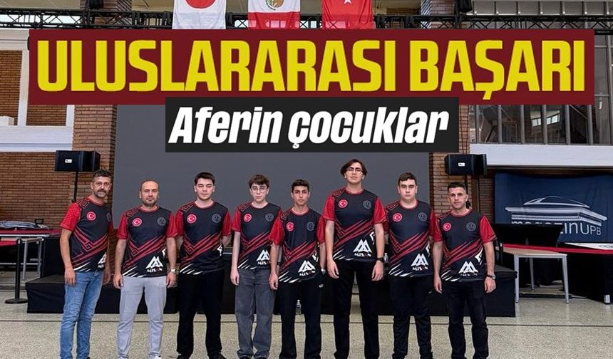 BİLECİK'Lİ ÖĞRENCİLERDEN ULUSLARARASI BAŞARI