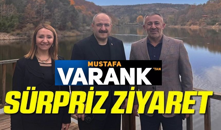 İL BAŞKANI YILDIRIM MUSTAFA VARANK'I AĞIRLADI