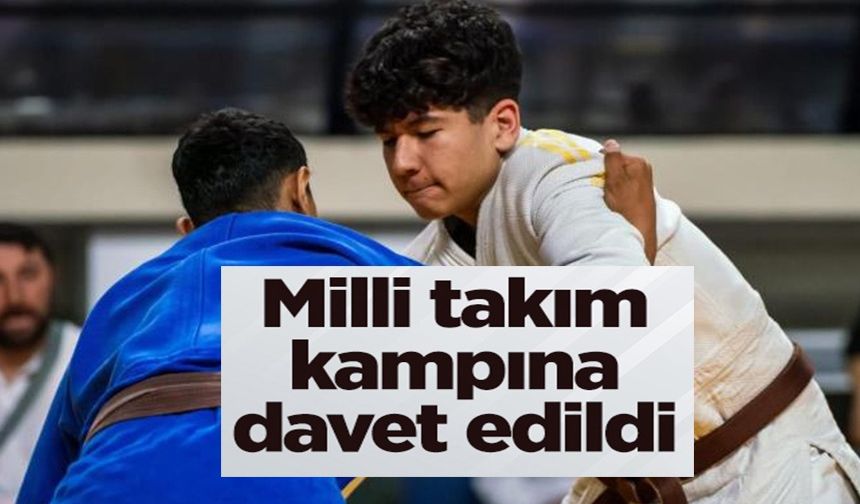 BİLECİKLİ JUDOCU AHMET BUĞRA KISA, MİLLİ TAKIM KAMPINA DAVET EDİLDİ