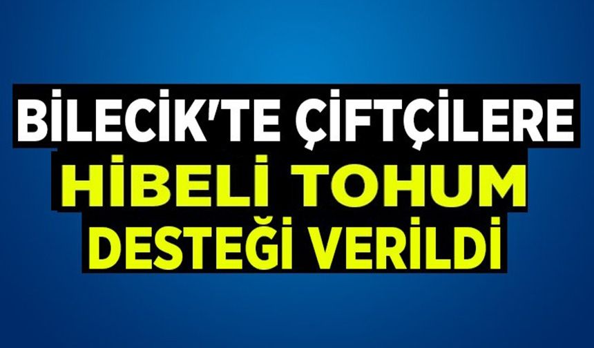 KAYMAKAM ÜNAL'DAN ÇİFTÇİLERE SERTİFİKALI TOHUM DESTEĞİ