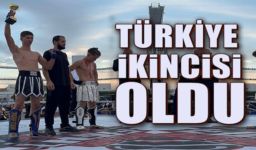 PAZARYERİSPOR KİCK BOKSTA ZİRVEYE ÇIKTI