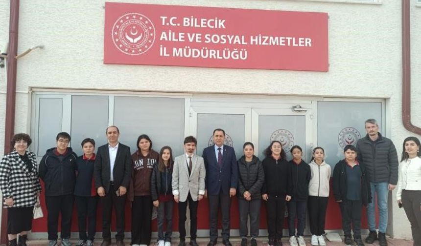 ÖĞRENCİLER SOSYAL HİZMETLERİ YERİNDE İNCELEDİ