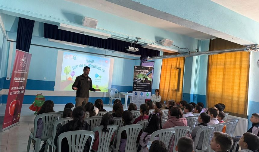 344 ÖĞRENCİYE SU VERİMLİLİĞİ EĞİTİMİ