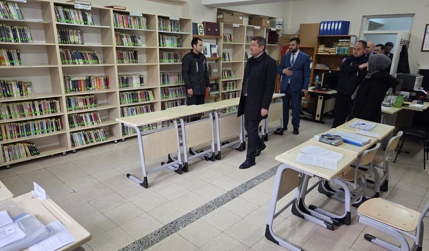 ADALET MESLEKİ EĞİTİM MERKEZİ İÇİN CEZAEVİNDE İNCELEME