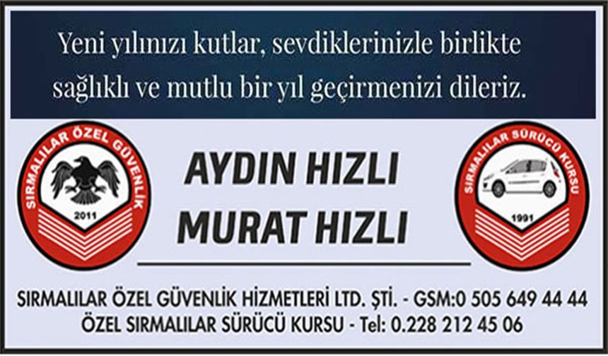MURAT HIZLI, 2026 SAĞLIK, HUZUR VE MUTLULUK GETİRSİN