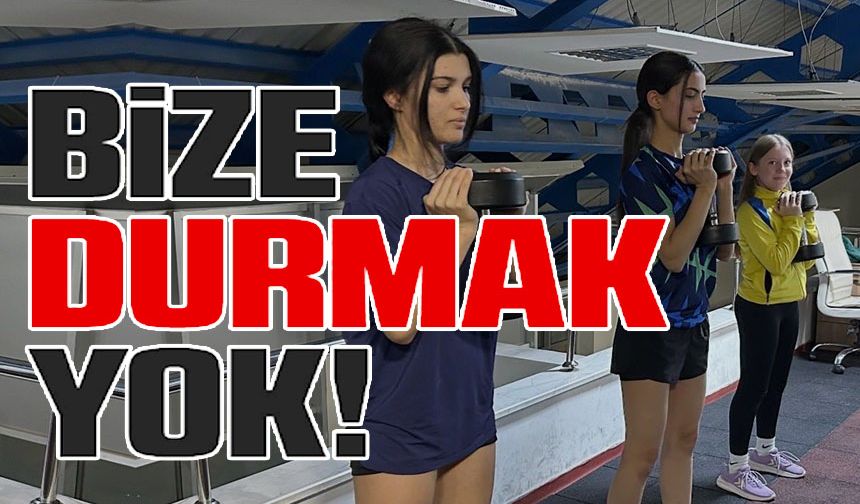 BİLECİK'TE ATLETİZM ANTRENMANLARI SÜRÜYOR