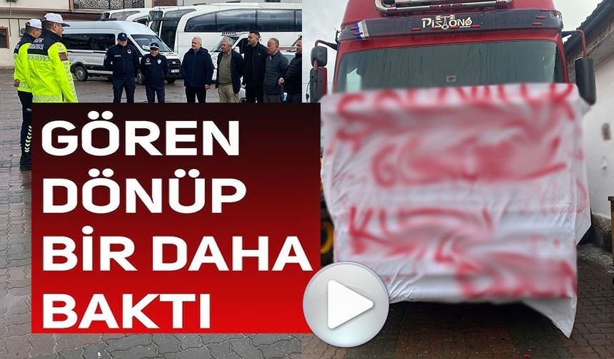 BİLECİK'TE İLGİNÇ BİR DÜNYA ŞOFÖRLER GÜNÜ KUTLAMASI