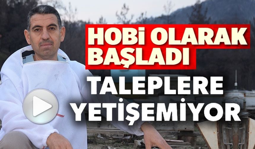 ANA ARI ÜRETİMİNDE BÜYÜK BAŞARI: BİR ARI KOVANIYLA HOBİ OLARAK BAŞLADI, ŞİMDİ TÜRKİYE'NİN HER YERİNE KOLONİ GÖNDERİYOR