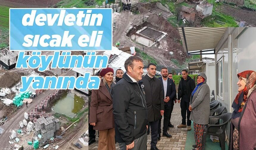 VALİ SÖZER, YANGIN MAĞDURLARI İÇİN YAPILAN KALICI KONUTLARI İNCELEDİ