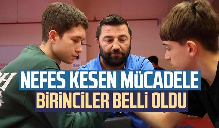 BİLEK GÜREŞİ GENÇLER İL BİRİNCİLİĞİ TAMAMLANDI
