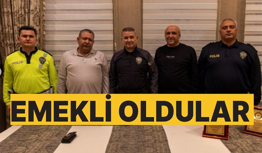BİLECİK EMNİYETİNDE EMEKLİYE AYRILAN PERSONELE VEDA