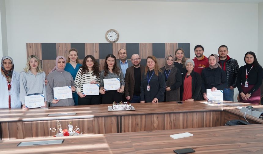 ‘AMELİYATHANE HEMŞİRELİĞİ SERTİFİKA PROGRAMI' TAMAMLANDI
