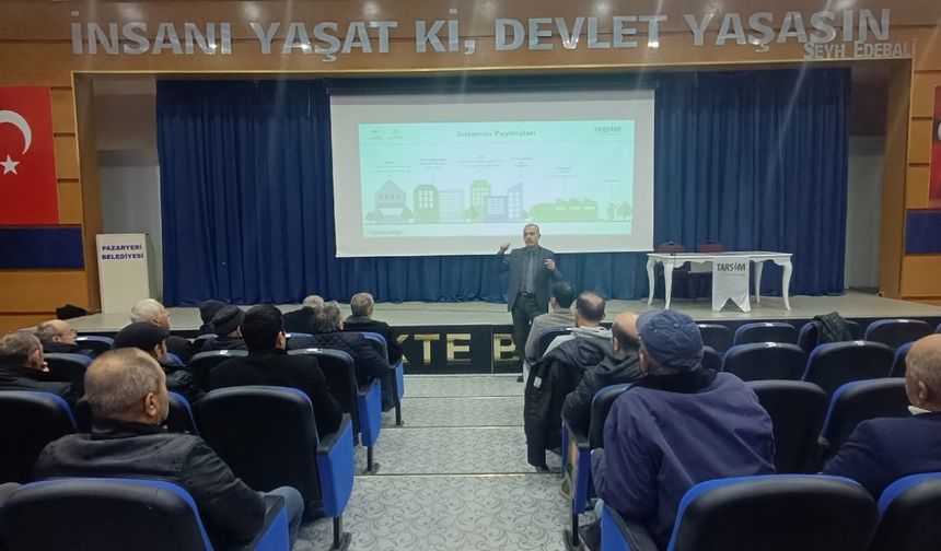 ÜRETİCİLERE TARIM SİGORTALARI ANLATILDI