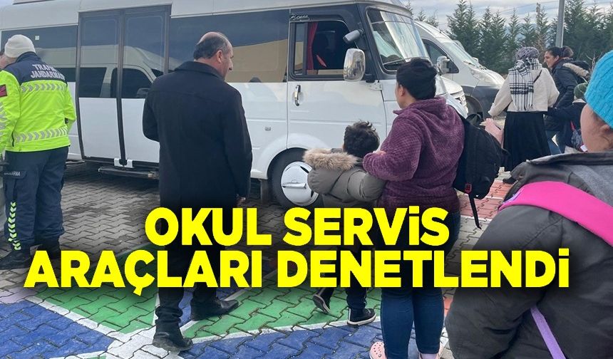 TAŞIMALI EĞİTİM ARAÇLARI DENETLENDİ