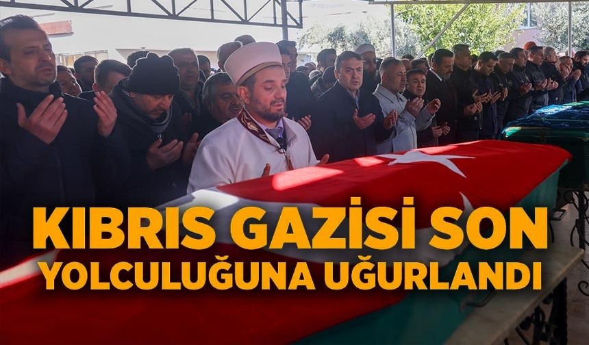 VALİ SÖZER, GAZİ CENAZESİNE KATILDI