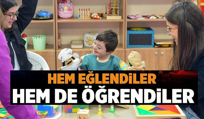 ÖZEL EĞİTİM ÖĞRENCİLERİ BŞEÜ'DE OYUNLA ÖĞRENMENİN KEYFİNİ YAŞADI