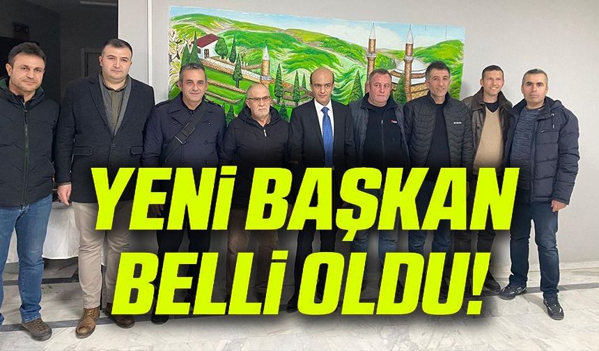 YENİ BAŞKAN ÖMER ERKEN OLDU
