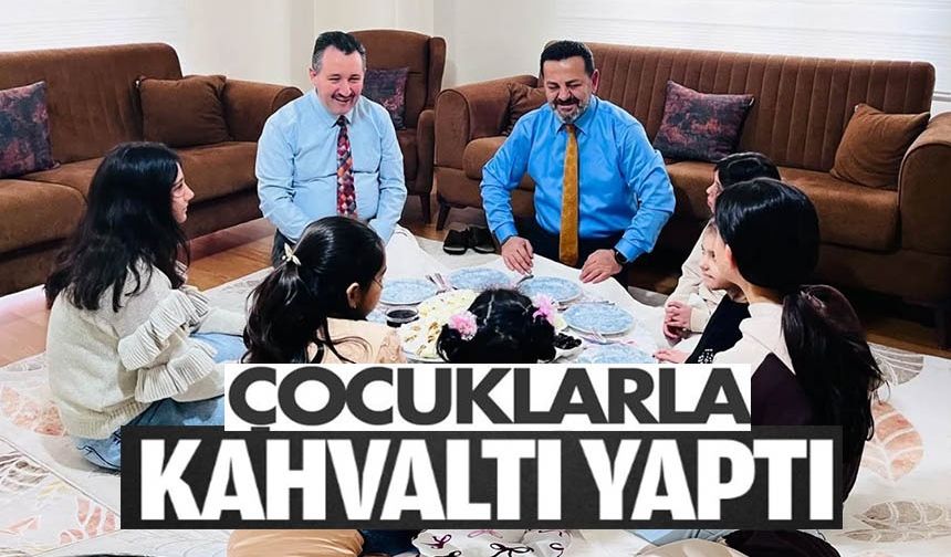 ÇOCUK EVLERİ KOORDİNASYON MERKEZİNDE KAHVALTI PROGRAMI