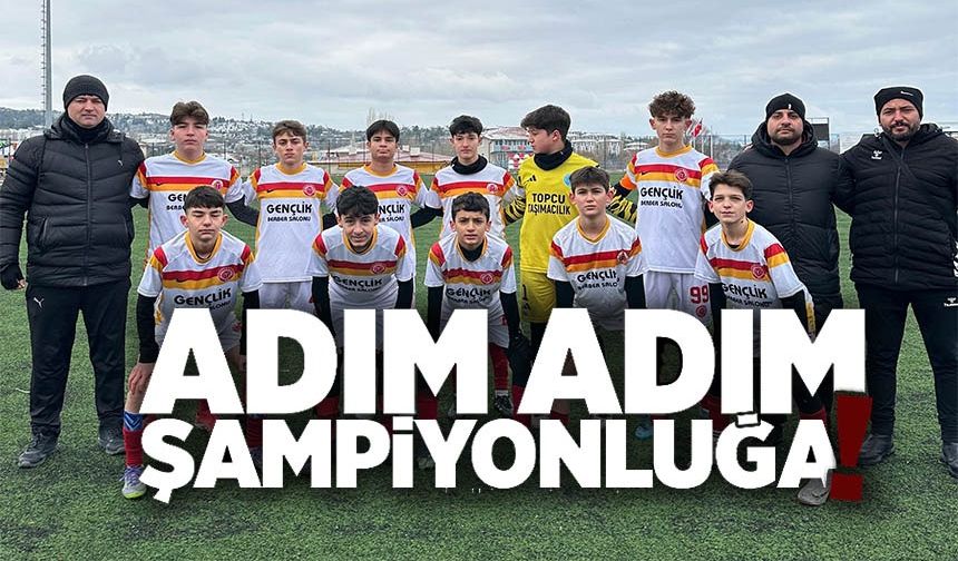 BİLECİK U14 GENÇLER LİGİ'NDE 1299 BİLECİKSPOR ŞAMPİYONLUĞU GİDİYOR