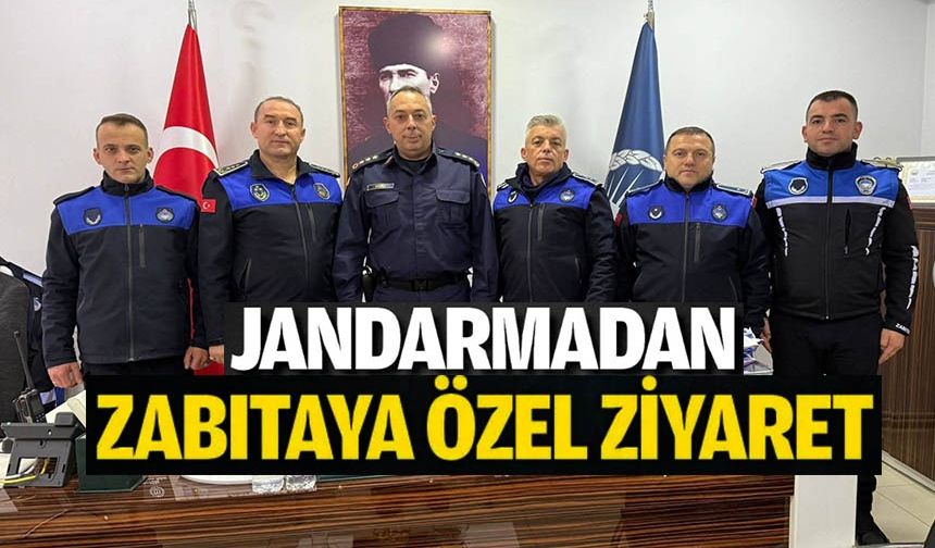 JANDARMA VE ZABITA BİR ARAYA GELDİ