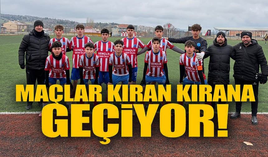 BİLECİK U16 GENÇLER LİGİ'NDE LİDERLİK ÇEKİŞMESİ