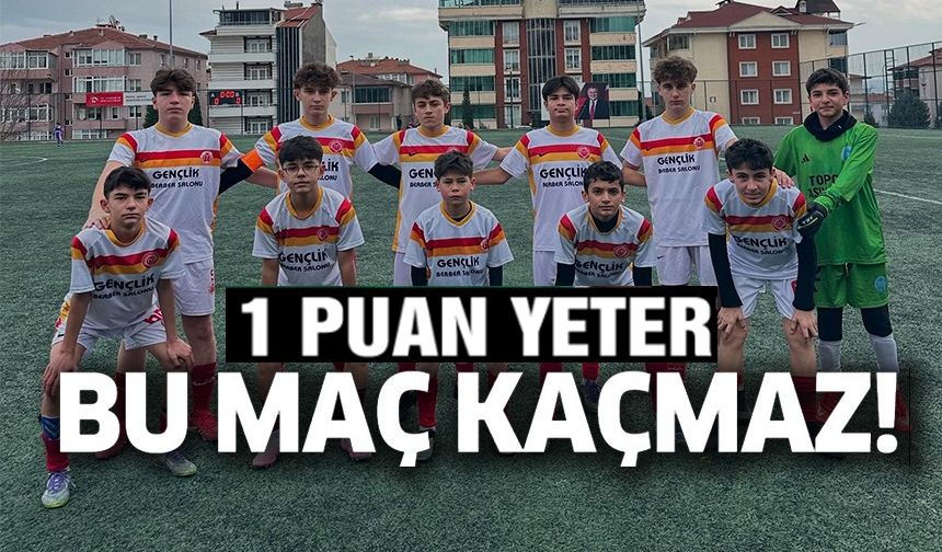 U14 GENÇLER LİGİ'NDE 1299 BİLECİK SPOR KULÜBÜ ŞAMPİYONLUK MAÇINA ÇIKACAK