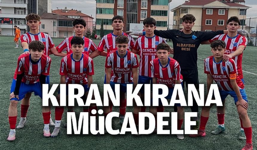 U16 GENÇLER LİGİ'NDE ÇEKİŞME DEVAM EDİYOR