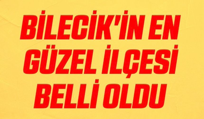 YAPAY ZEKÂYA GÖRE BİLECİK'İN EN GÜZEL İLÇESİ SÖĞÜT