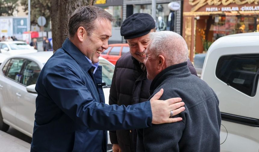 BİLECİK VALİSİ FAİK OKTAY SÖZER ÇARŞI ESNAFI İLE BİR ARAYA GELDİ