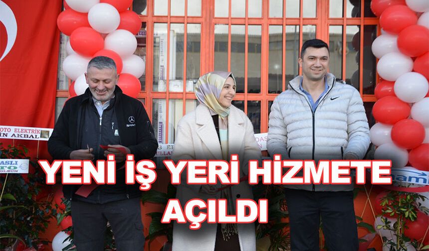 H.S UYSAL OTO YEDEK PARÇA VE AKSESUAR YENİ İŞ YERİ HİZMETE AÇILDI