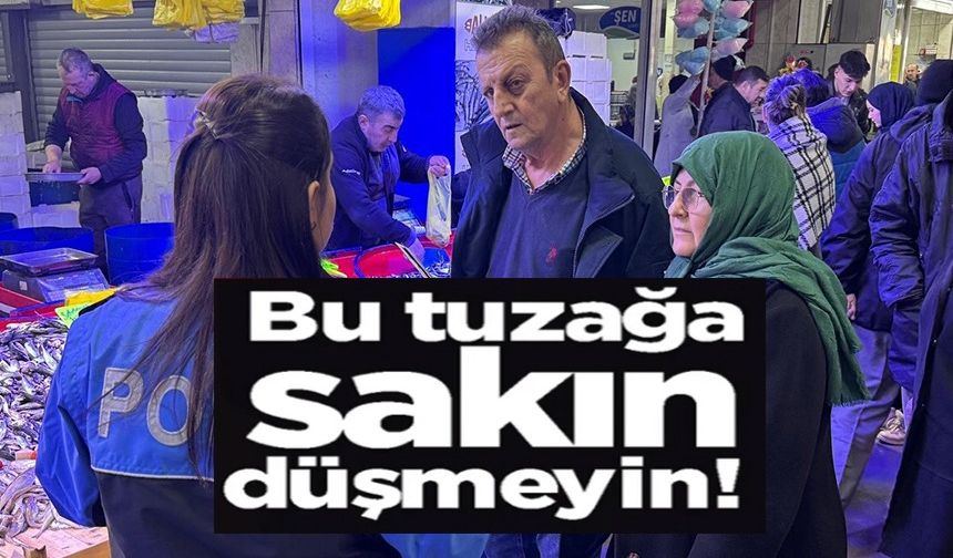 DOLANDIRICILIĞA KARŞI BİLGİLENDİRME ÇALIŞMASI