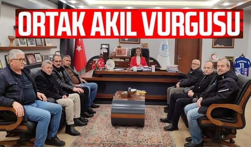 MUHTARLARDAN 'ORTAK AKIL' VURGUSU
