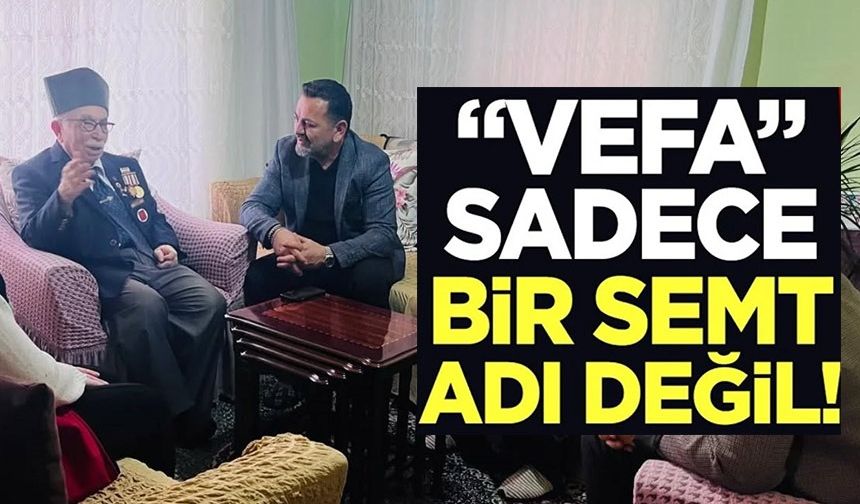 KIBRIS GAZİSİ FAHRİ KARATAY'A VEFA