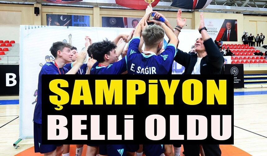 GENÇ ERKEKLER FUTSAL MÜSABAKALARI SONA ERDİ