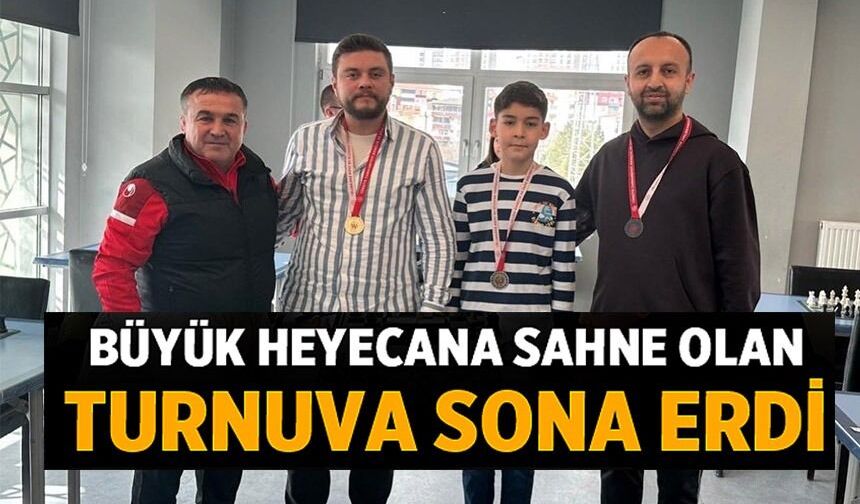 YILDIRIM SATRANÇ İL BİRİNCİLİĞİ TAMAMLANDI