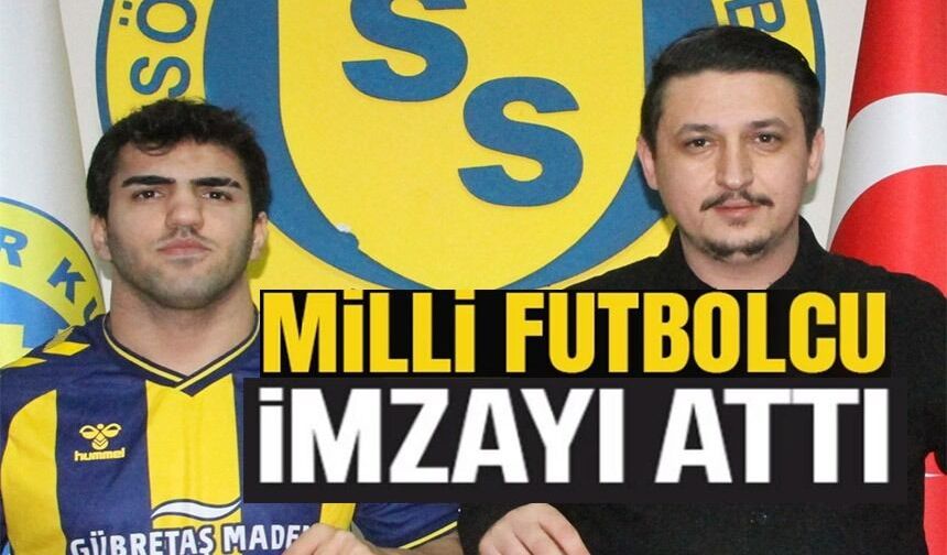 GENÇ MİLLİ TAKIMIN FORMASINI DEFALARCA TERLETMİŞ KANAT OYUNCUSU SÖĞÜTSPOR'A TRANSFER OLDU