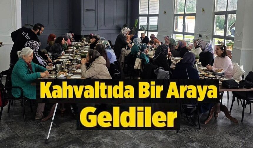 DİKİŞ NAKIŞ KURSU KURSİYERLERİ KAHVALTIDA BULUŞTU