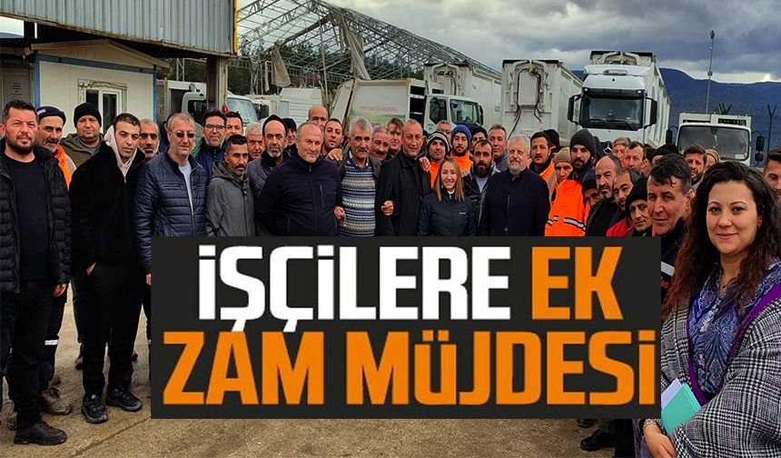 BAŞKAN TEKİN'DEN BİOSUN İŞÇİLERİNE EKSTRA ZAM