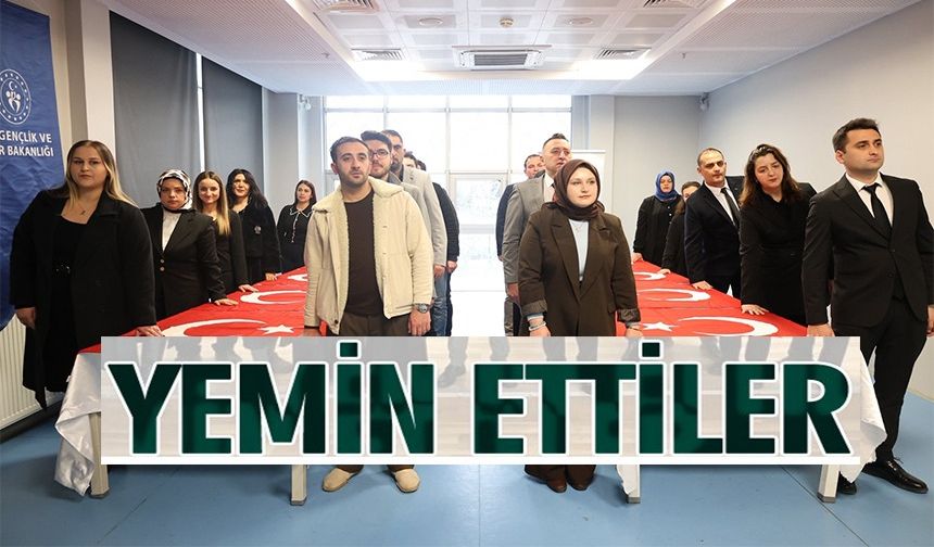 ASLİ KADROYA GEÇİŞ VE YEMİN TÖRENİ GERÇEKLEŞTİRİLDİ