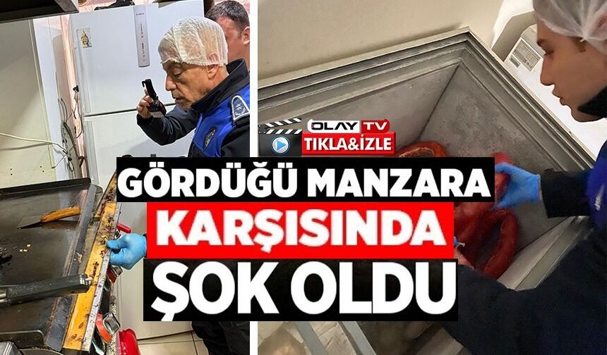 ZABITA DENETİMLERDE GÖRDÜKLERİ KARŞISINDA ŞOK OLDU